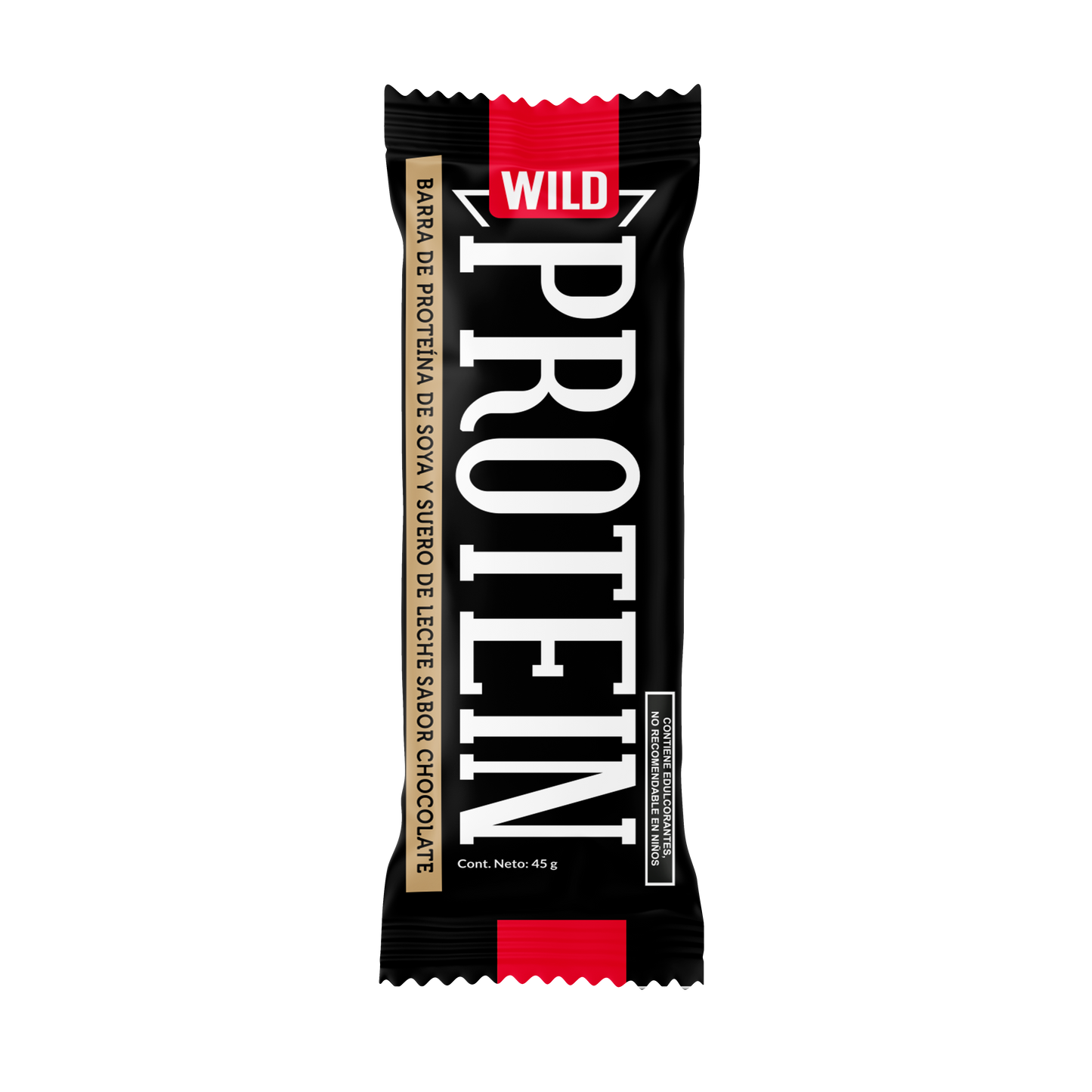 Caja Master Wild Protein Sabor Chocolate 15 displays (75 barritas)
