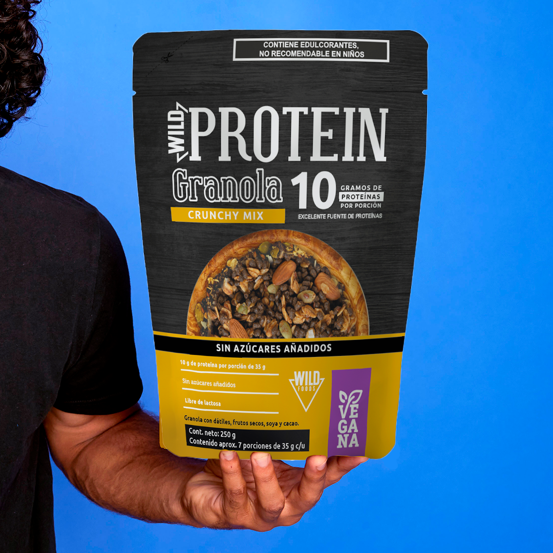 Wild Protein Granola Crunchy Semillas (VEGANA)