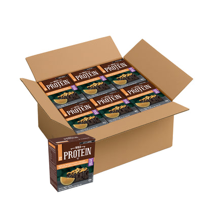 Caja Master Wild Protein VEGANA Sabor Chocolate Naranja 15 displays (75 barritas)