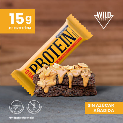 Barra de Proteína Sabor Chocolate y Cacahuate 16 unidades
