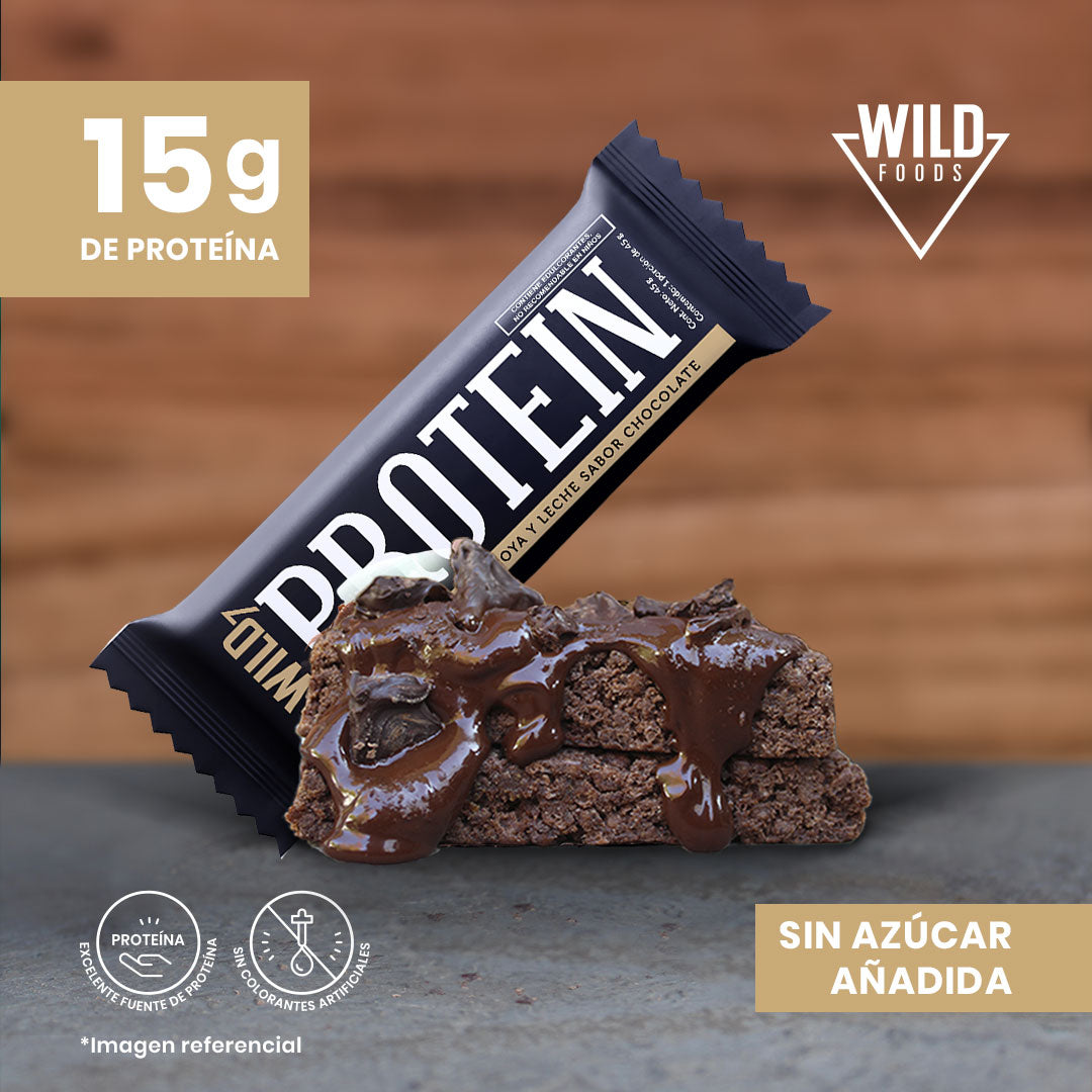 Barra de Proteína Sabor Chocolate 5 unidades
