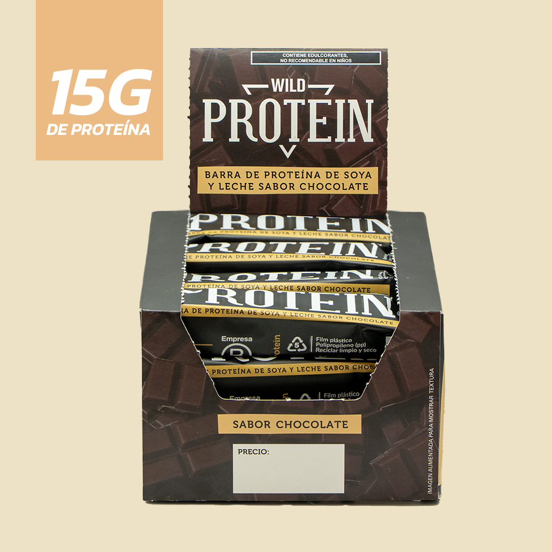 Barra de Proteína Sabor Chocolate 16 unidades