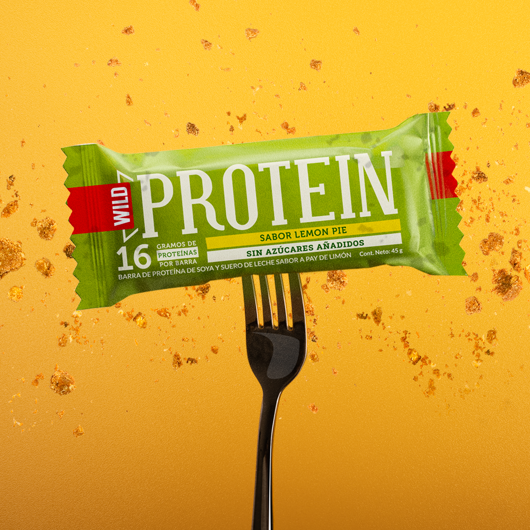 Caja Master Wild Protein Sabor Lemon Pie 10 displays (160 barritas)