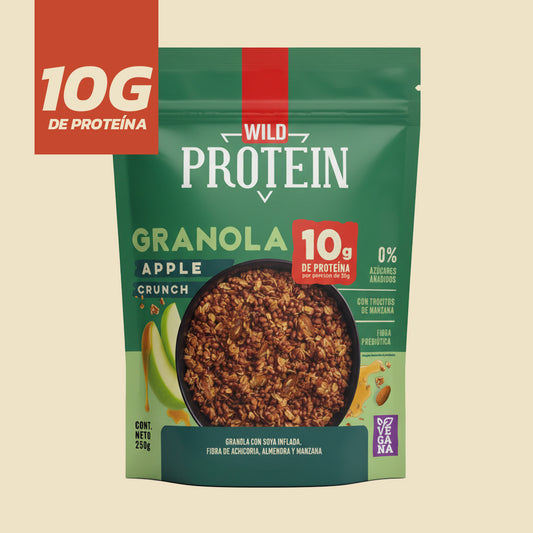 Granola VEGANA Wild Protein Apple Crunch