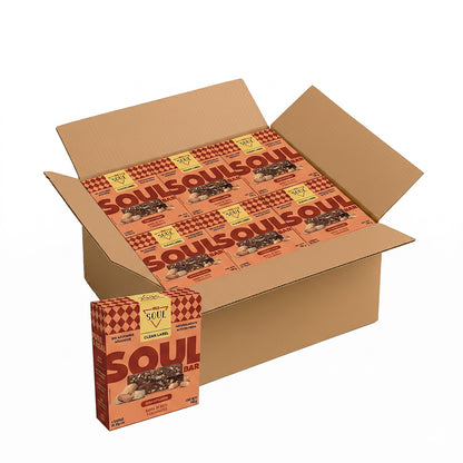 Caja Master Wild Soul sabor Cacahuate 15 displays (60 barritas)