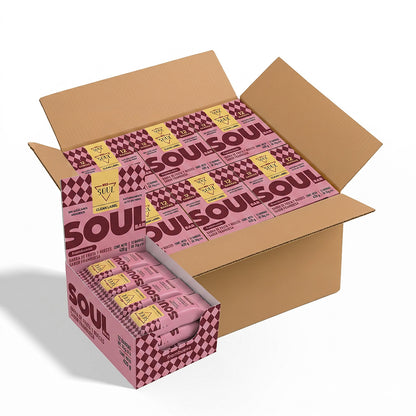 Caja Master Wild Soul sabor Frambuesa 10 displays (120 barritas)