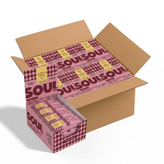 Caja Master Wild Soul sabor Frambuesa 10 displays (120 barritas)