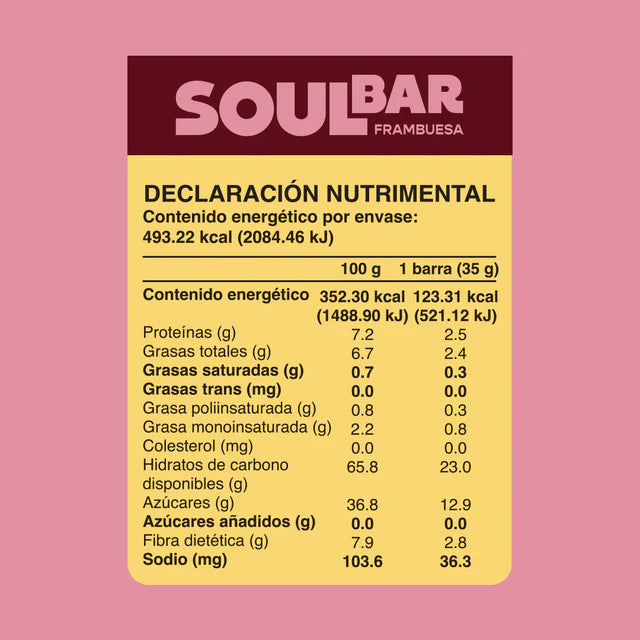 Caja Master Wild Soul sabor Frambuesa 15 displays (60 barritas)