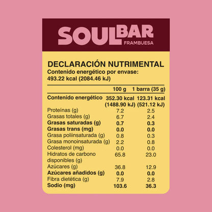 Caja Master Wild Soul sabor Frambuesa 15 displays (60 barritas)