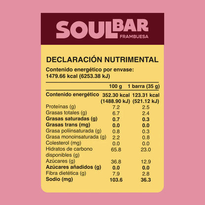 Caja Master Wild Soul sabor Frambuesa 10 displays (120 barritas)