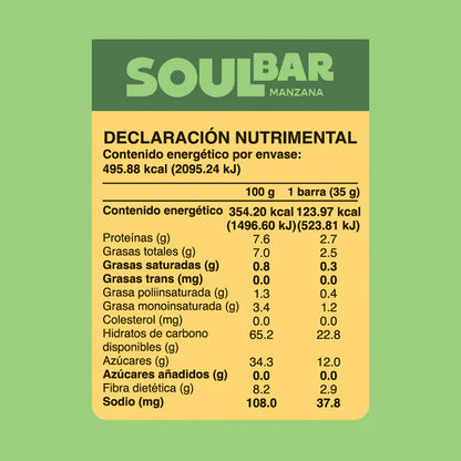 Caja Master Wild Soul sabor Manzana Canela 15 displays (60 barritas)