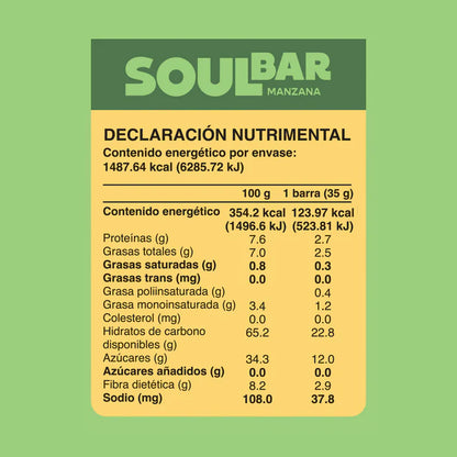Caja Master Wild Soul sabor Manzana Canela 10 displays (120 barritas)