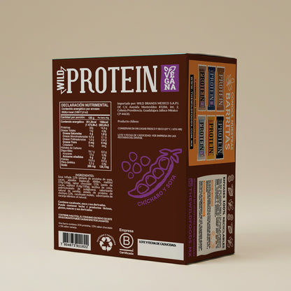 Barra de Proteína VEGANA Sabor Chocolate Naranja 16 unidades