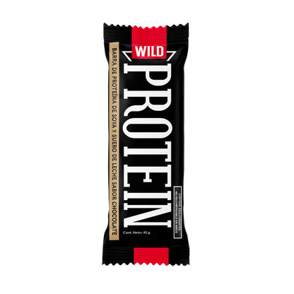 Caja Master Wild Protein Sabor Chocolate 10 displays (160 barritas)