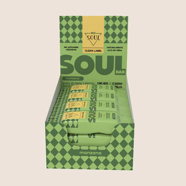 Caja Master Wild Soul sabor Manzana Canela 10 displays (120 barritas)