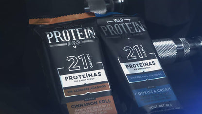 Barrita Wild Protein Pro Cinnamon Roll 10 unidades