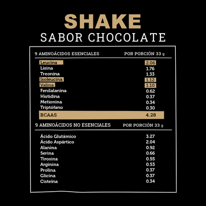 Shake en polvo sabor Chocolate 990G