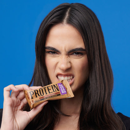 Barra de Proteína VEGANA Sabor Moka 5 unidades